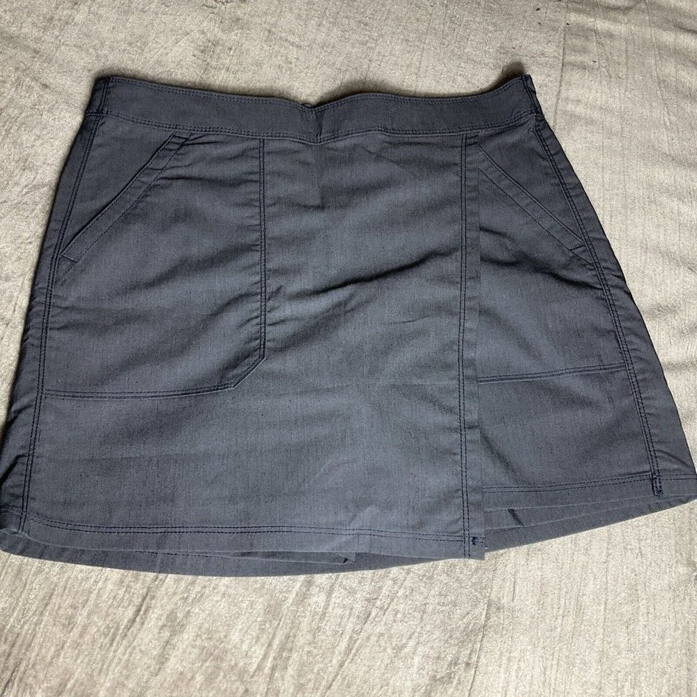 Womens Columbia Skort Jupe Short Active Fit Grey Size 10 Outdoor Athletic New